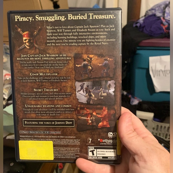 Pirates of the Caribbean: The Legend of Jack Sparrow (Sony PlayStation 2, 2006) - Picture 2 of 3